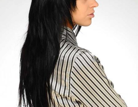 кератиновое выпрямление волос До и После