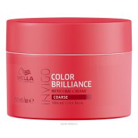 Маска-уход для защиты цвета окрашенных жестких волос Wella Invigo Color Brilliance, 150 мл