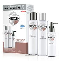3-ступенчатая система Nioxin System 2 для окрашенных и с тенденцией к истончению волос 150+150+50 мл