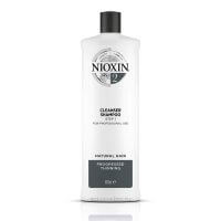 Очищающий шампунь 3-ступенчатой системы Nioxin System 2 для натуральных и истонченных волос 300 мл