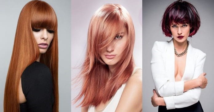 Красные оттенки волос Цвет и Идеи + 30 фото | Салон красоты Wella Элиза | Дзен