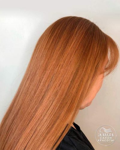 Каштаново рыжий цвет волос (75 фото)
