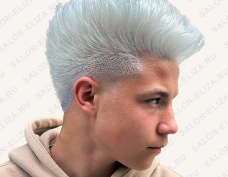 Белые волосы у мужчин