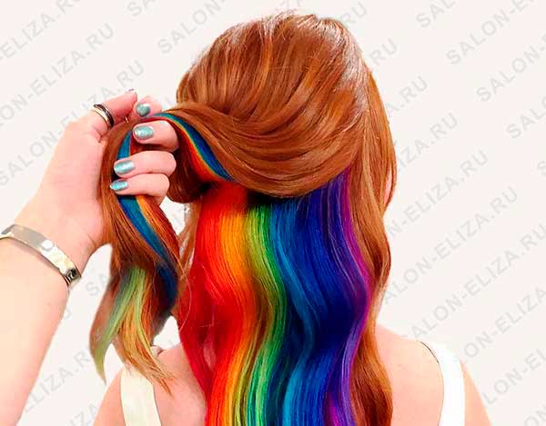 Модные перемены в образе — покраска волос в два цвета: способы, варианты, техника