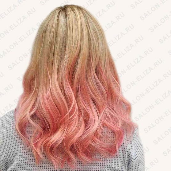 Омбре окрашивание волос в Москве цены салона красоты Элиза и фото