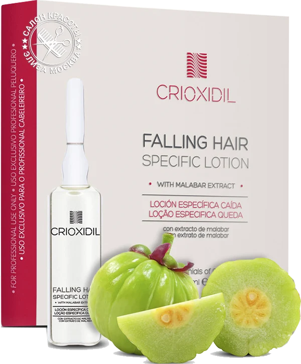 Лосьон от выпадения волос Crioxidil Falling Hair Specific Lotion 6 ампул по 10 мл
