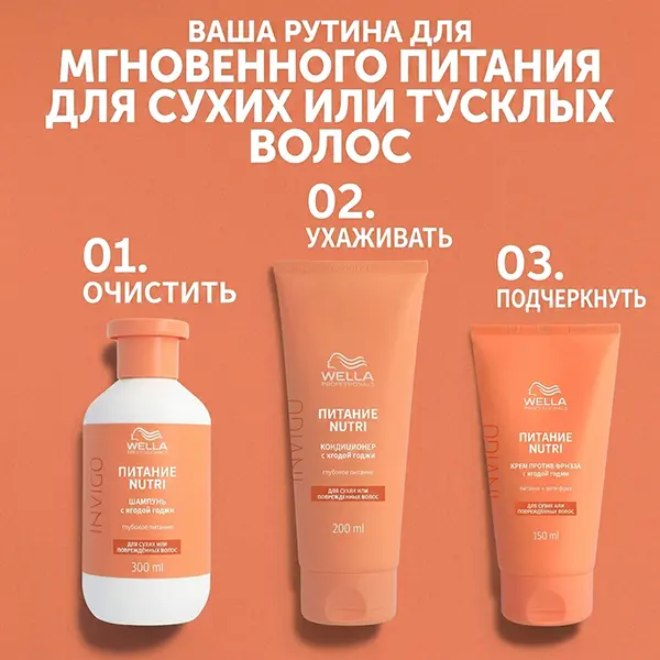 WELLA PROFESSIONALS Питательный уход для волос Invigo Nutri-Enrich WELLA PROFESSIONALS Питательный уход для волос Invigo Nutri-Enrich